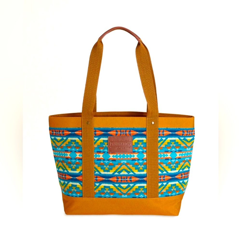 Pendleton Zip tote Over Shoulder Carry Turquoise Alto Mesa MSRP $130 NEW
